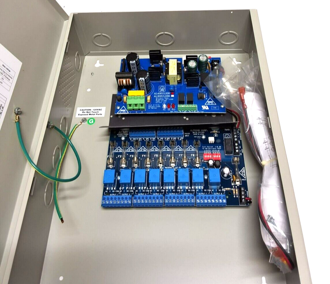 New Altronix AL400ULACMCB Power Controller with Power Supply Charger
