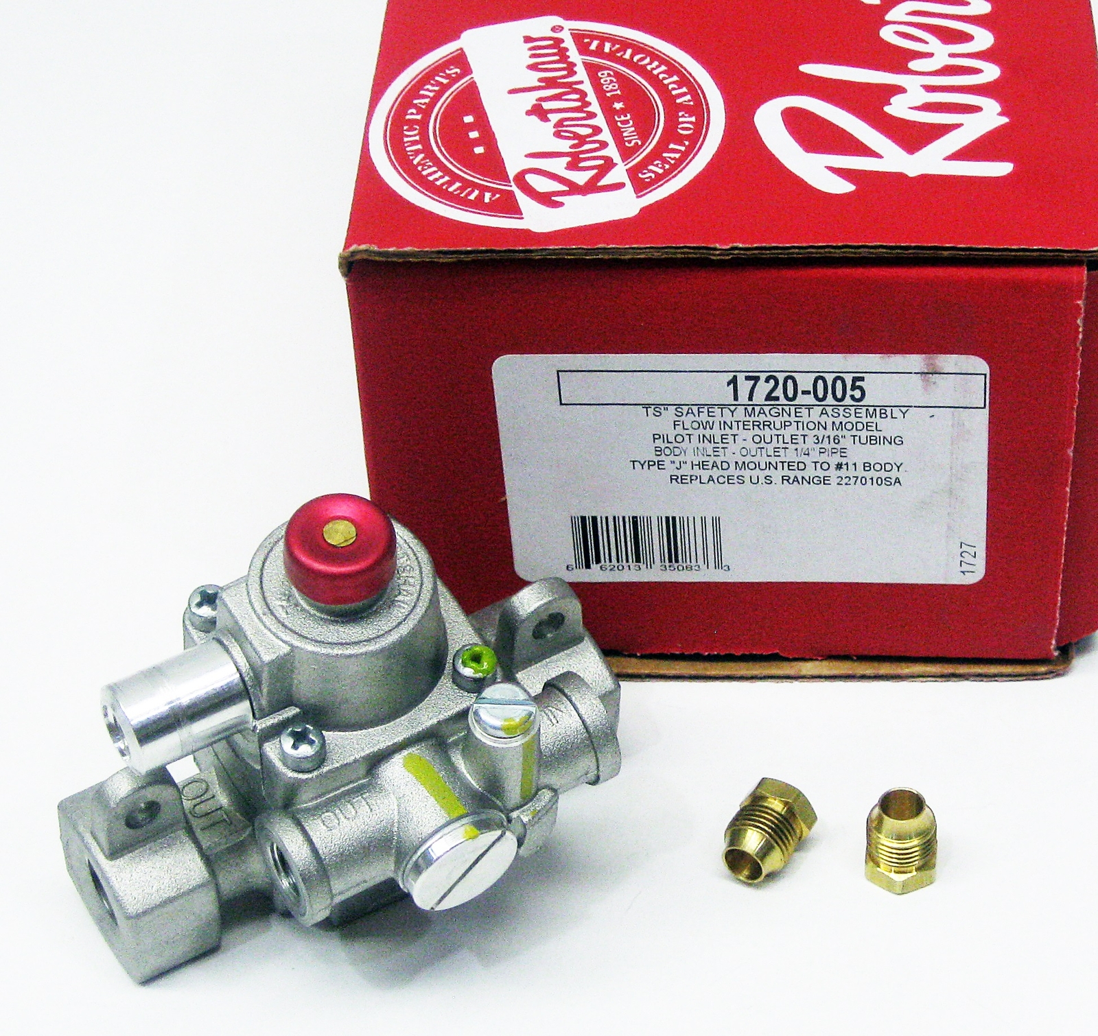 Robertshaw 1720-005 TS Safety Magnet Valve for Wells WS-59011 Garland 227010SA
