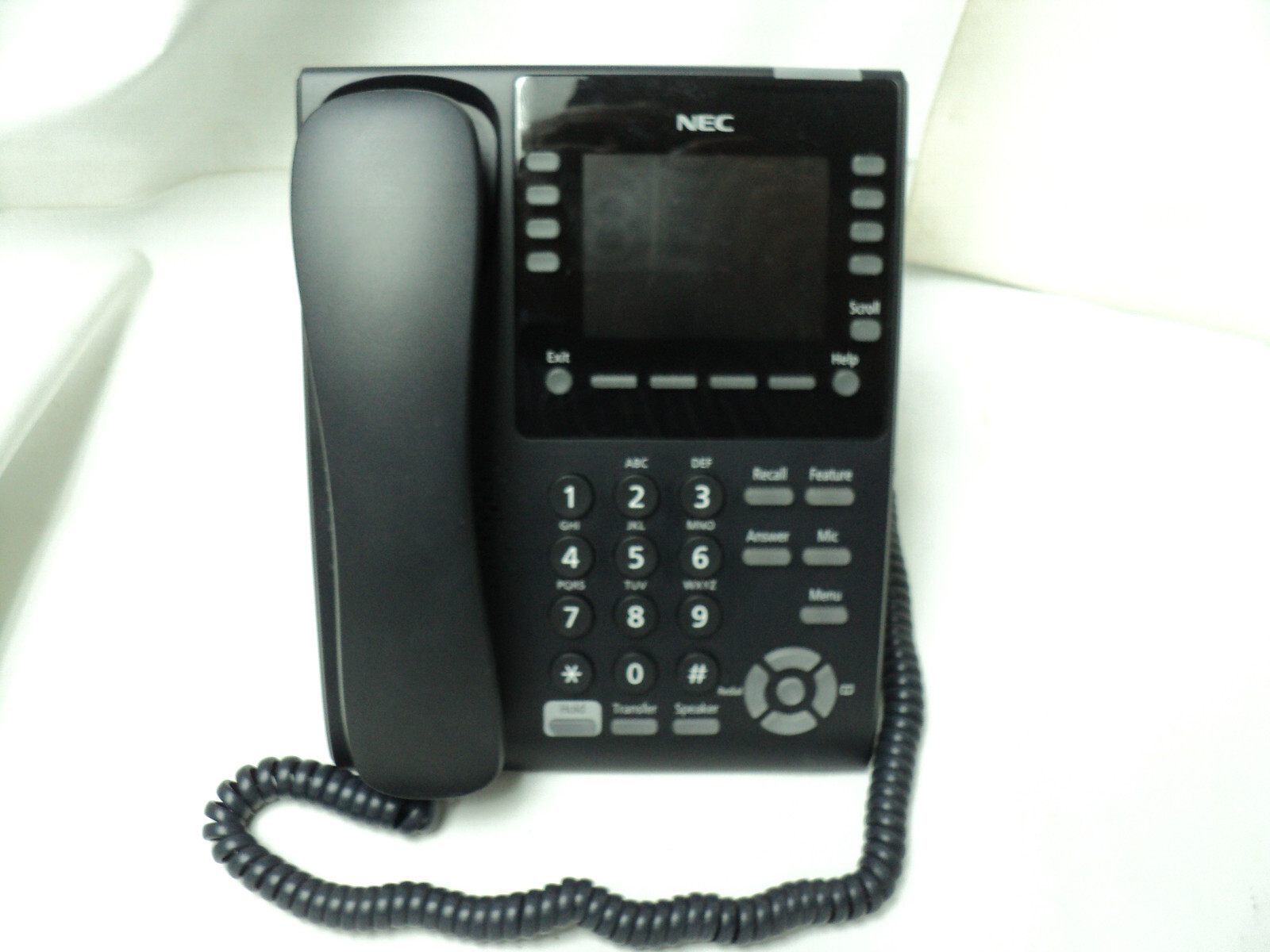 NEC ITY-8LCGX IP Phone -New Handset- DT800 DT820 BE117839 Warranty Color Gigabit