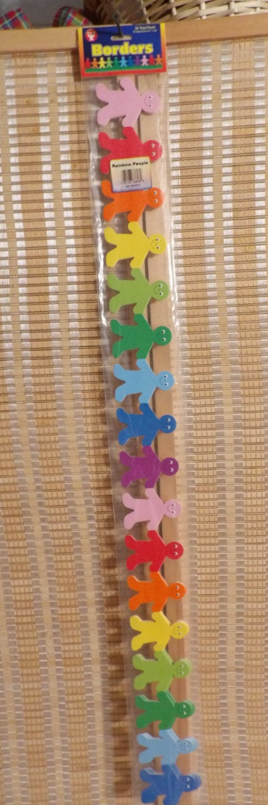 Classroom Die-Cut Borders 3"X36" 12/Pkg-Rainbow People Hygloss