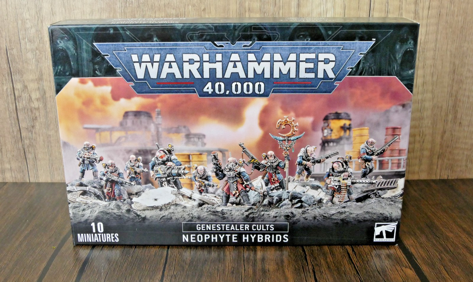 Warhammer 40k Genestealer Cults Neophyte Hybrids New on Sprue with Box