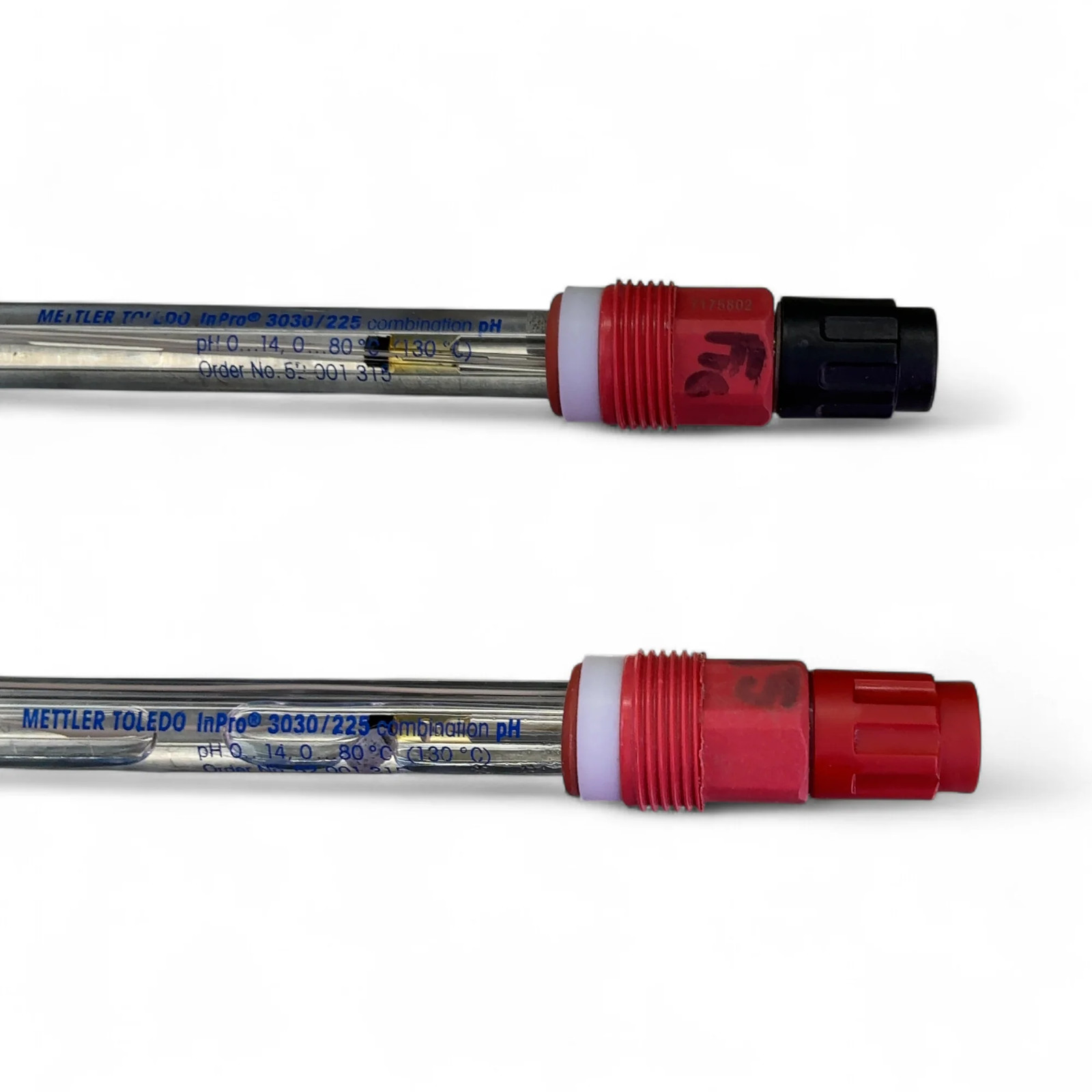 Mettler Toledo InPro 3030/225 Combination pH Sensor Probes 52-001-315 - Lot of 2