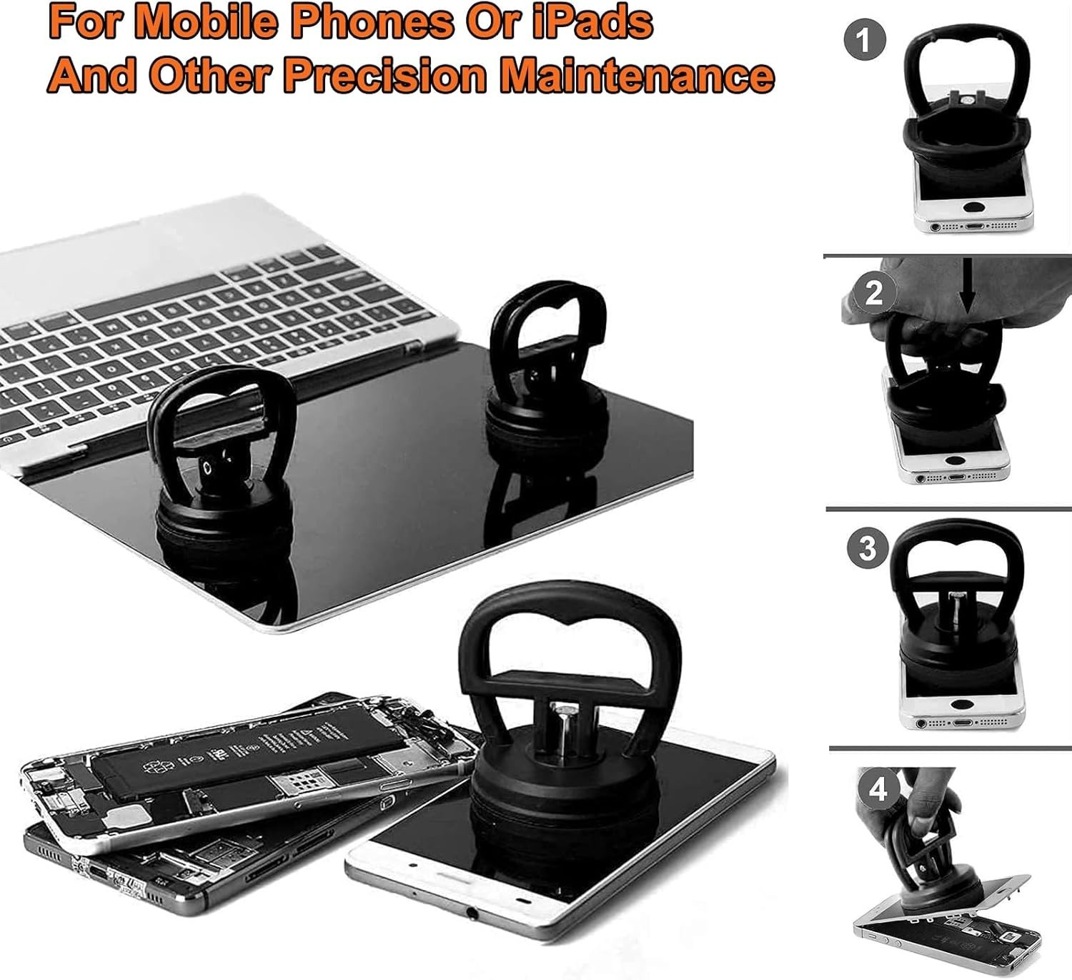 Car Dent Removal Tools, Dent Puller Set for Car Repairs, Window Handles, Refr...