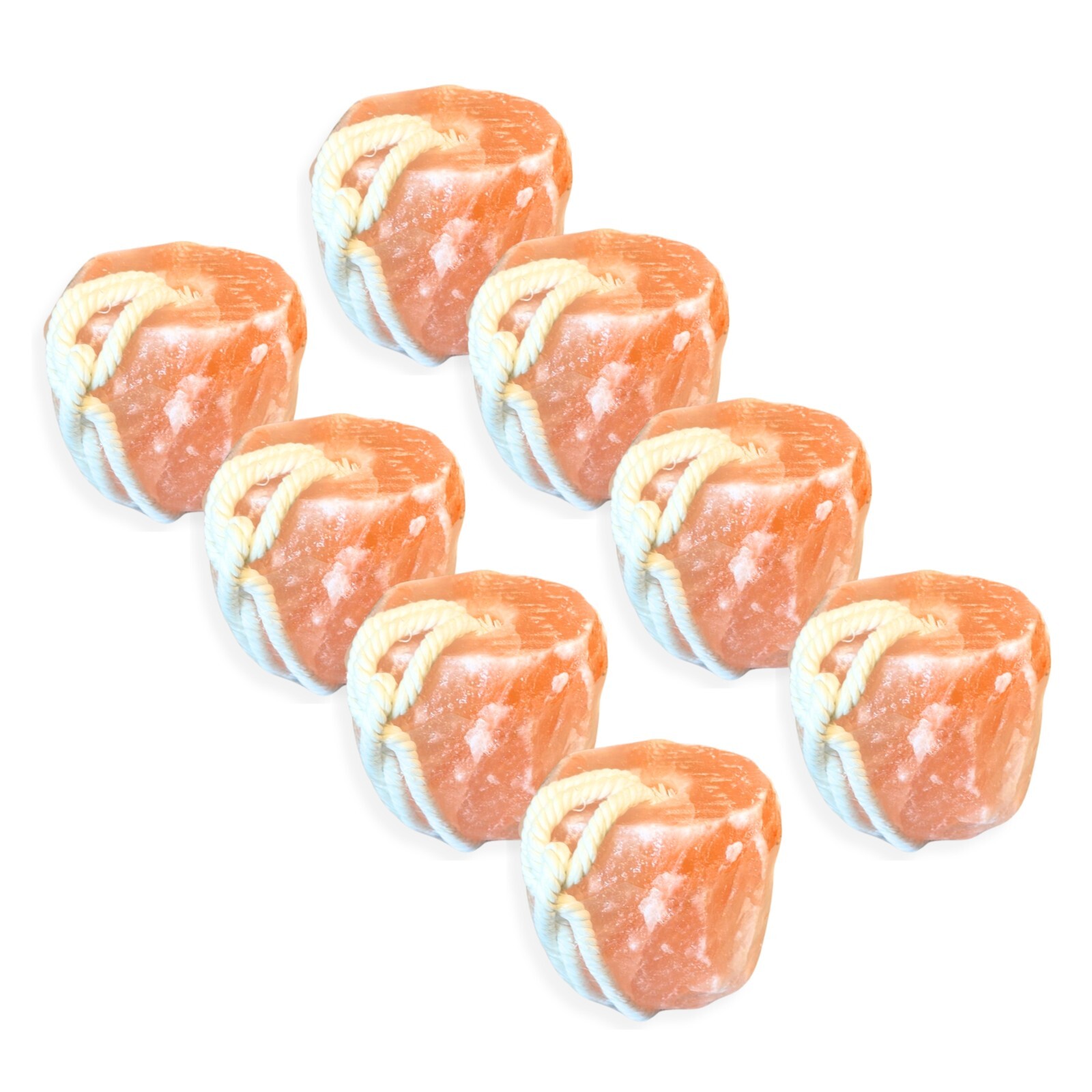 Himalayan Salt Lick Block – 3, 4, 6 Lbs with Rope for Horses, Deer & Goats