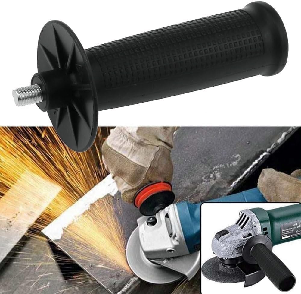 2 Pcs Angle Grinder Handle, Plastic Thread Auxiliary Thread Diameter 8mm/0.31in