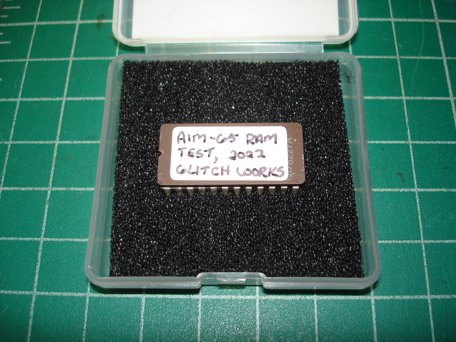 Glitch Works RAM Test for Rockwell AIM-65, 2732 Type EPROM