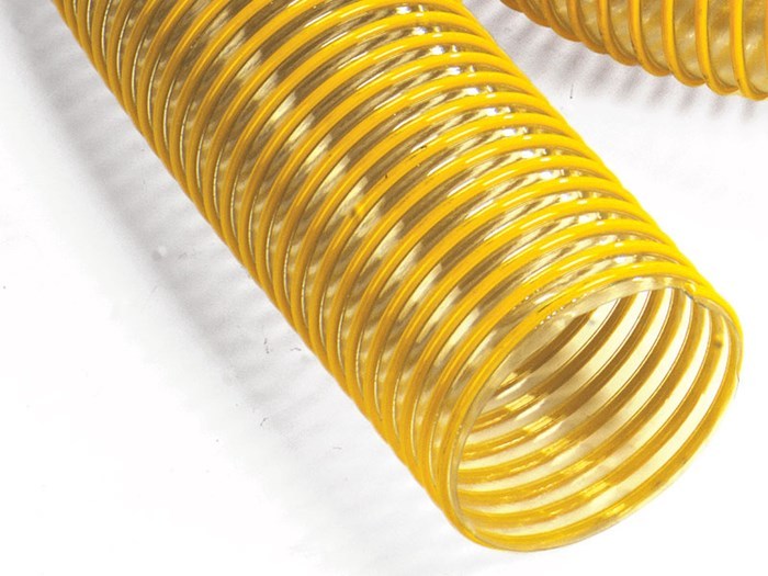 WOODSHOP DUST COLLECTION HOSE 6" X 12' URETHANE FLEXTUBE PU
