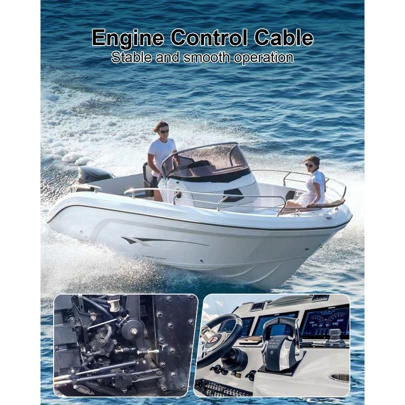 Outboard Engine Control Cables, Throttle and Shift Cables Fit for Mercury Mer