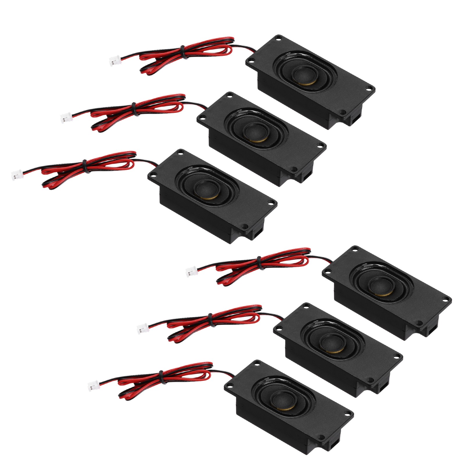 6 Pcs 3 Watt 8 Ohm Single Mini Speaker with Terminal Wire