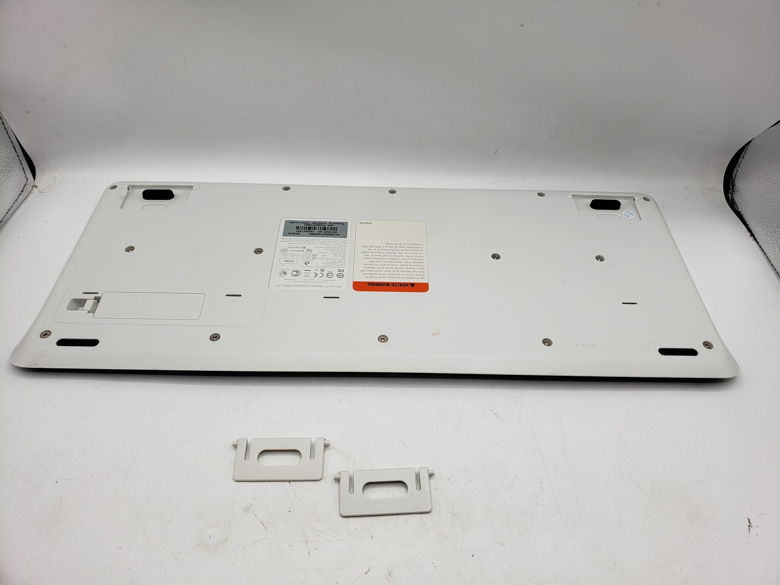 x2 Microsoft Wireless Keyboard 3000 V2.0 Spare Replacement Tilt Leg Foot Feet