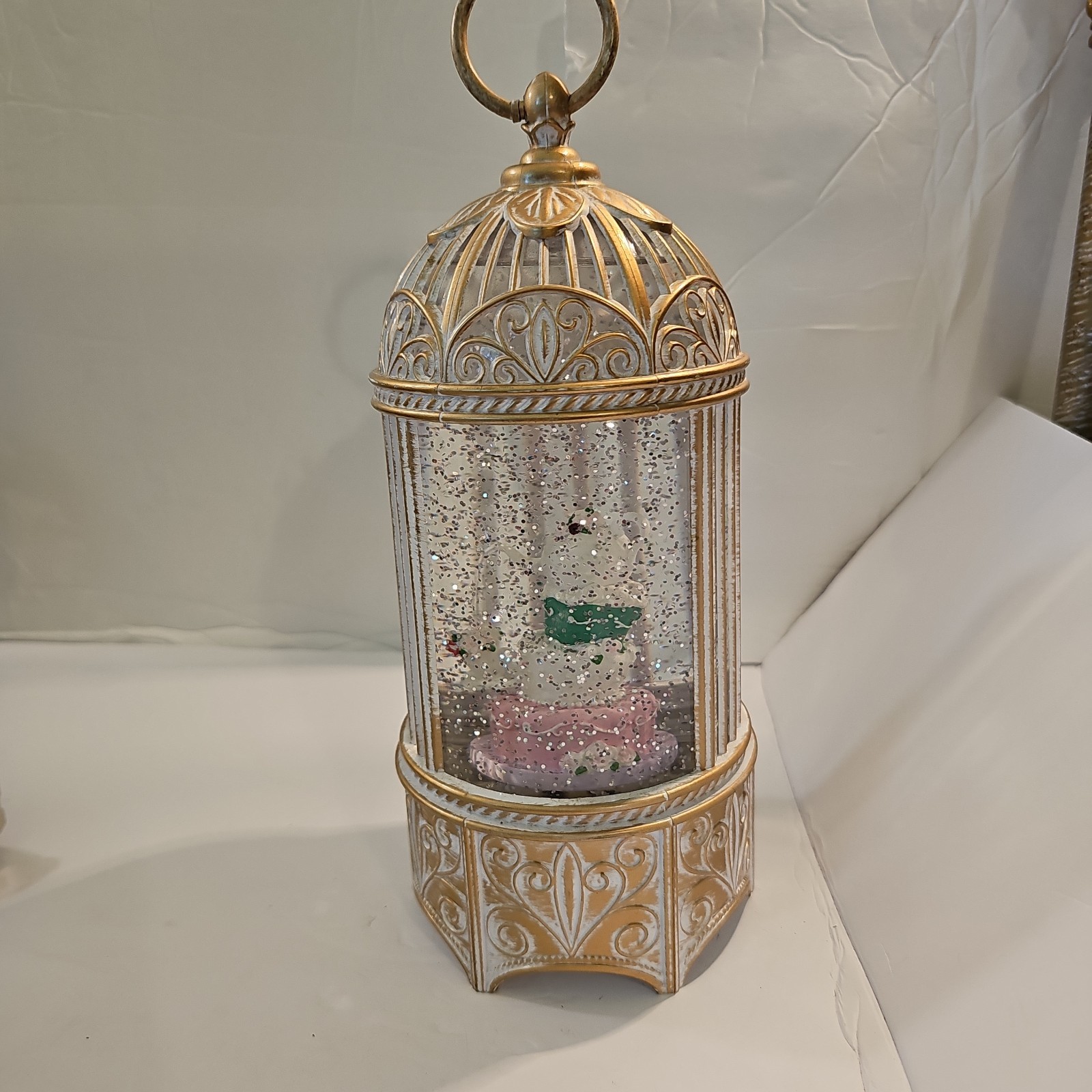 Glitter Globe Tea Party With Lights