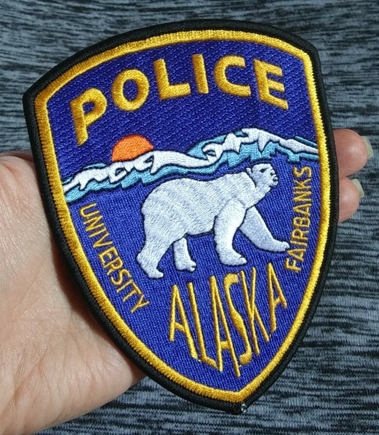 PATCH FAIRBANKS Alaska University UNIFORM Collectors Patch BEAR