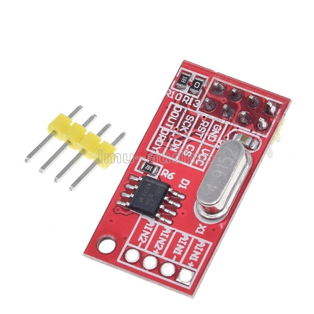 AD7705 Dual 16-Bit ADC Data Acquisition Module SPI Precise TM7705 3.3V Gold 5V