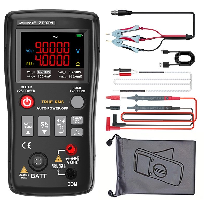 ZT-XR1 high-precision voltage capacitance internal resistance measuring instrume