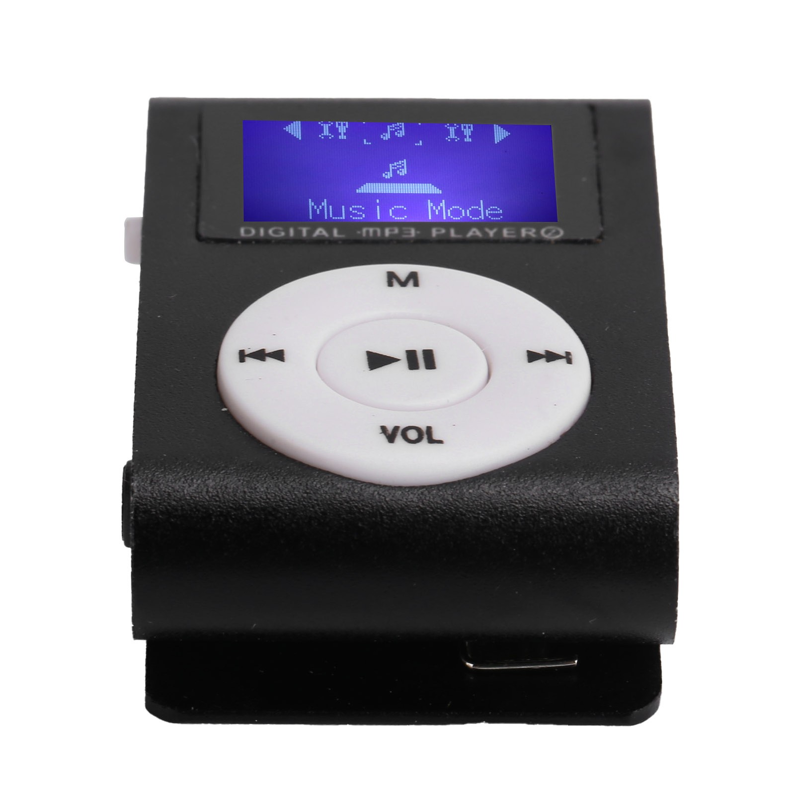 Portable Mini MP3 Music Playerorts BackClip LCD Screen MP3 Support Memory BEA