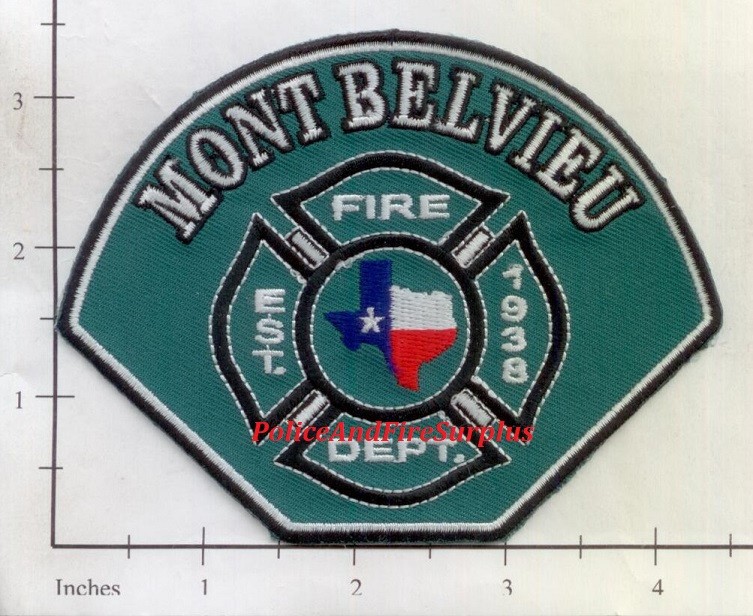Texas - Mont Belvieu TX Fire Dept Patch