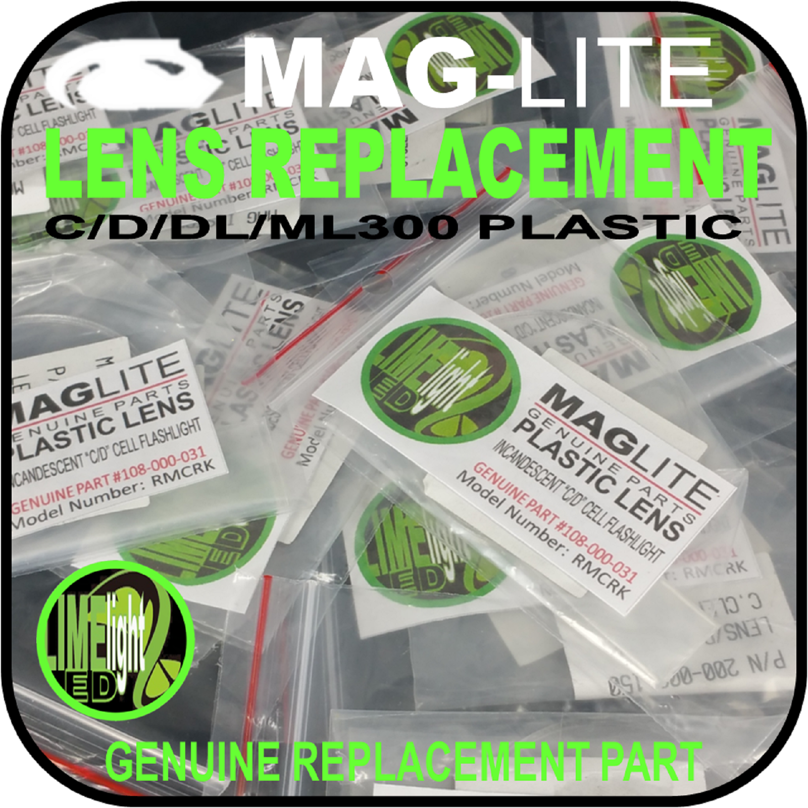 MAGLITE UPGRADE LENS REPLACEMENT AA/ML50L/C/D/DL/MagCharger FLASHLIGHT TORCH AU