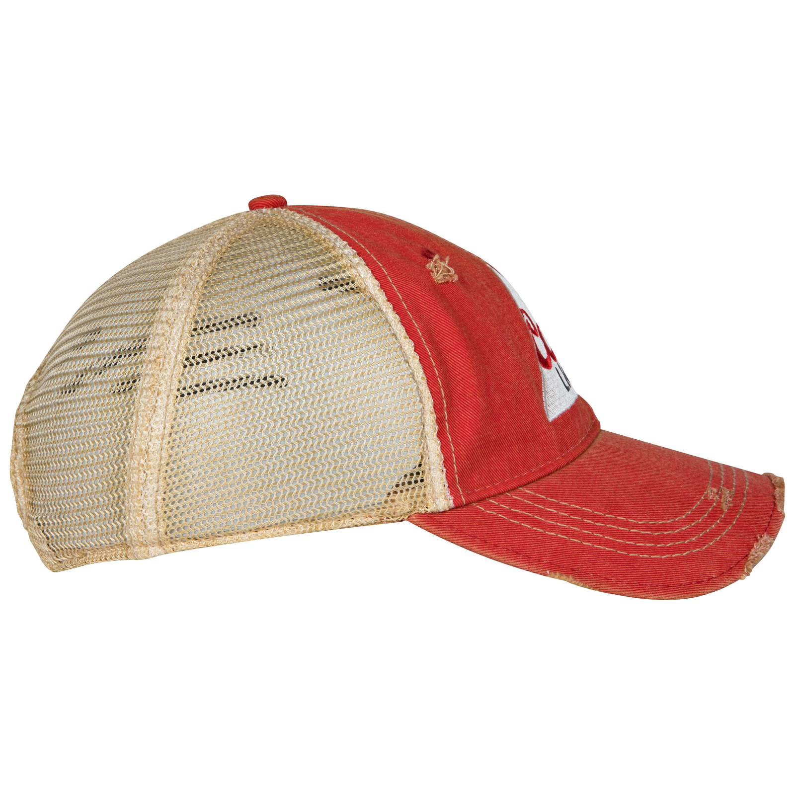 Coors Light Logo Red Colorway Trucker Hat Red