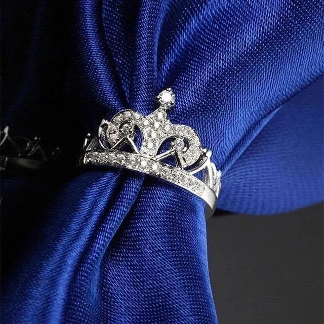 1.00 CT Round Cut Real Moissanite Women's Wedding Band Ring 925 Sterling Silver