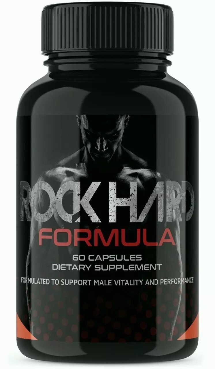 Rock Hard Formula Capsules Fast Acting Supplement Male Enhancement Pills 60caps