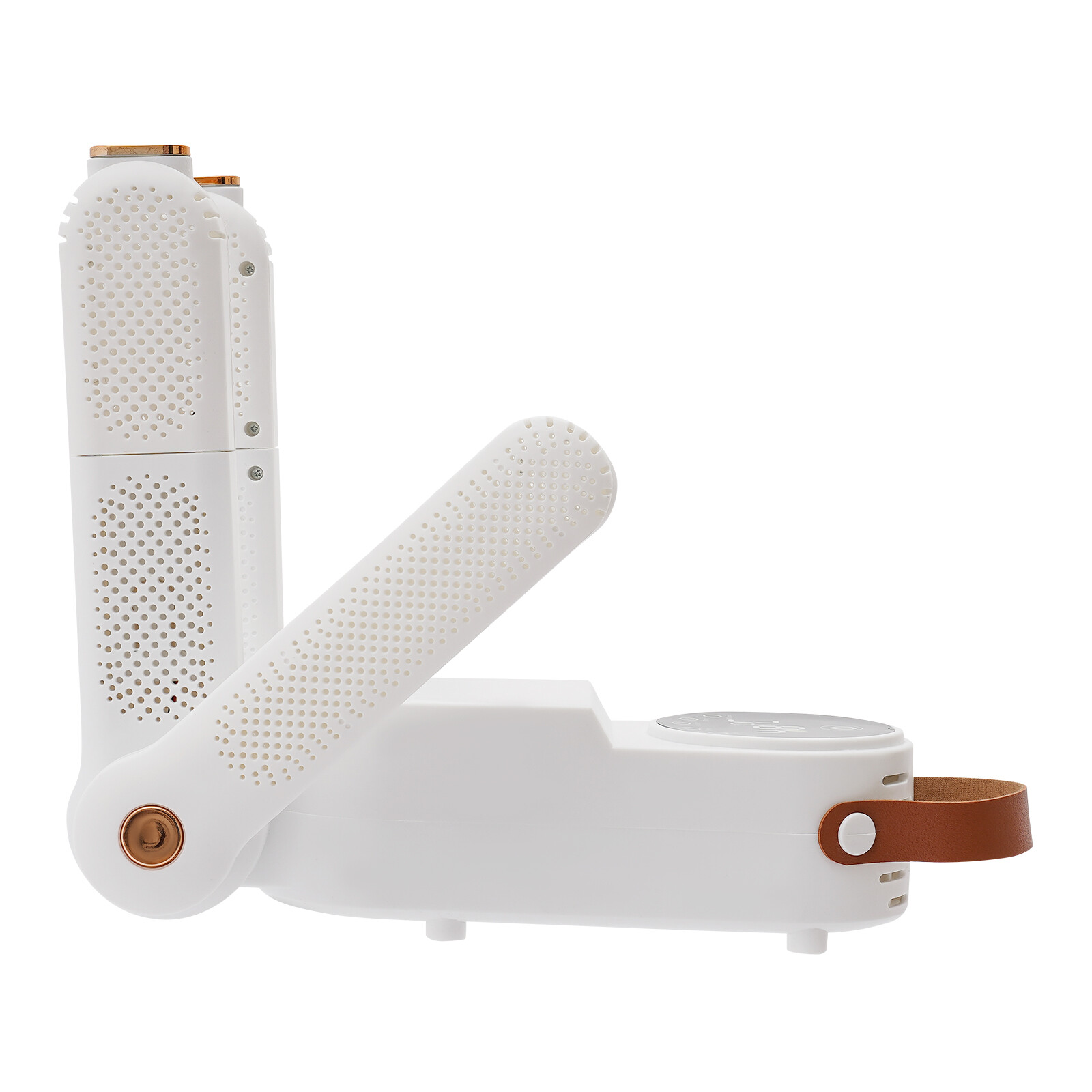 Electric Boot and Shoe Dryer with Timer, 150W, 360° Drying, White