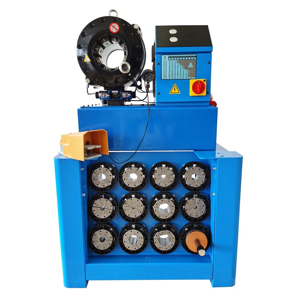 Pipe Reducing Machine 0.55-2.72"Circular Tube Shrinking Machine Hose Clamping