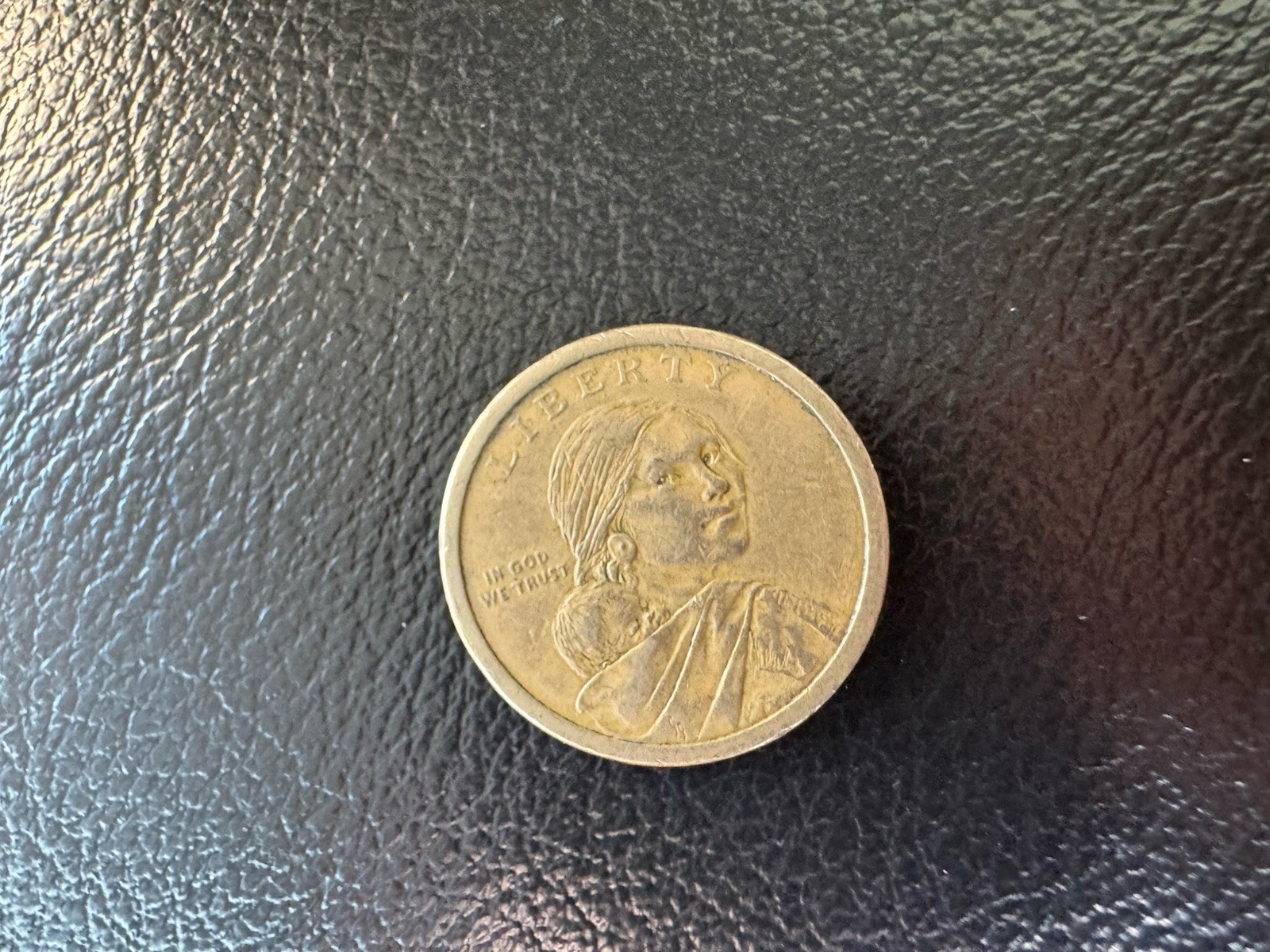 2001 SACAGAWEA $1 DOLLAR COIN MISSING DATE & EDGE LETTERING ERROR  COLLECTOR’S