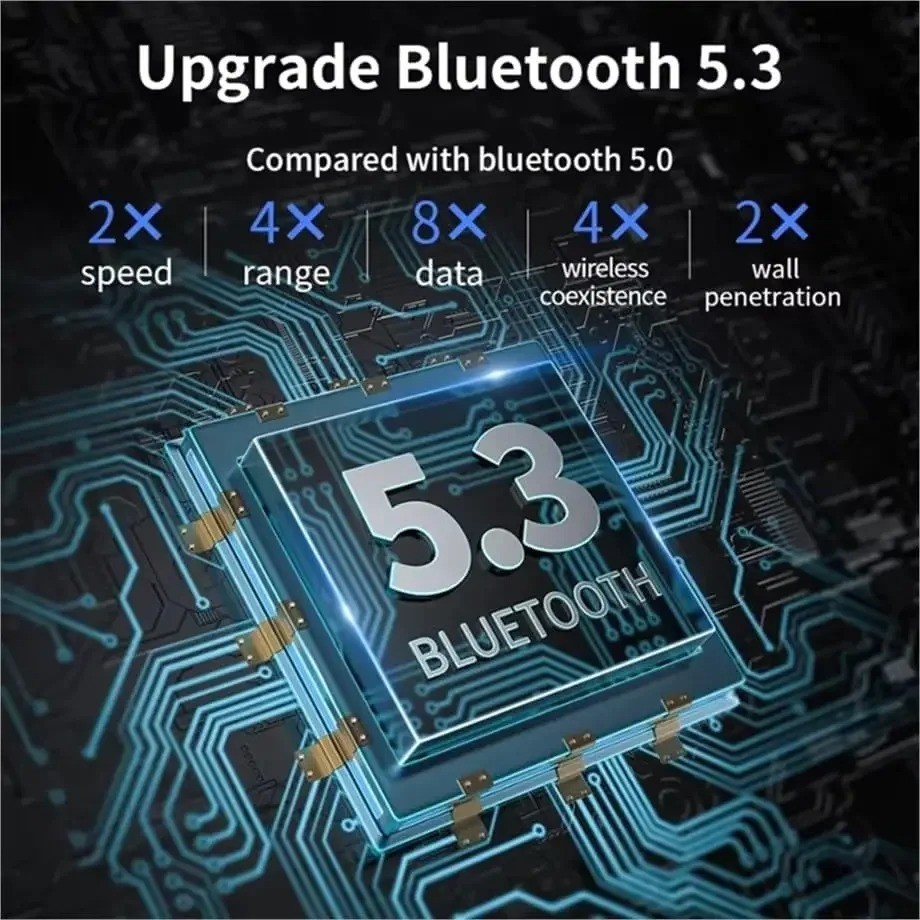 USB 5.3 Bluetooth Adapter for PC Desktop Laptop Wireless Dongle Plug & Play USA