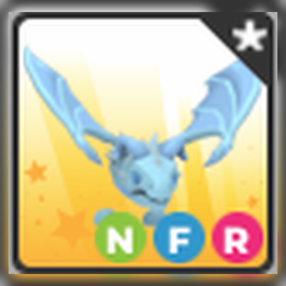NFR Frost Dragon Adopt Me Pet | Neon Fly Ride Frost Dragon | CHEAP/FAST