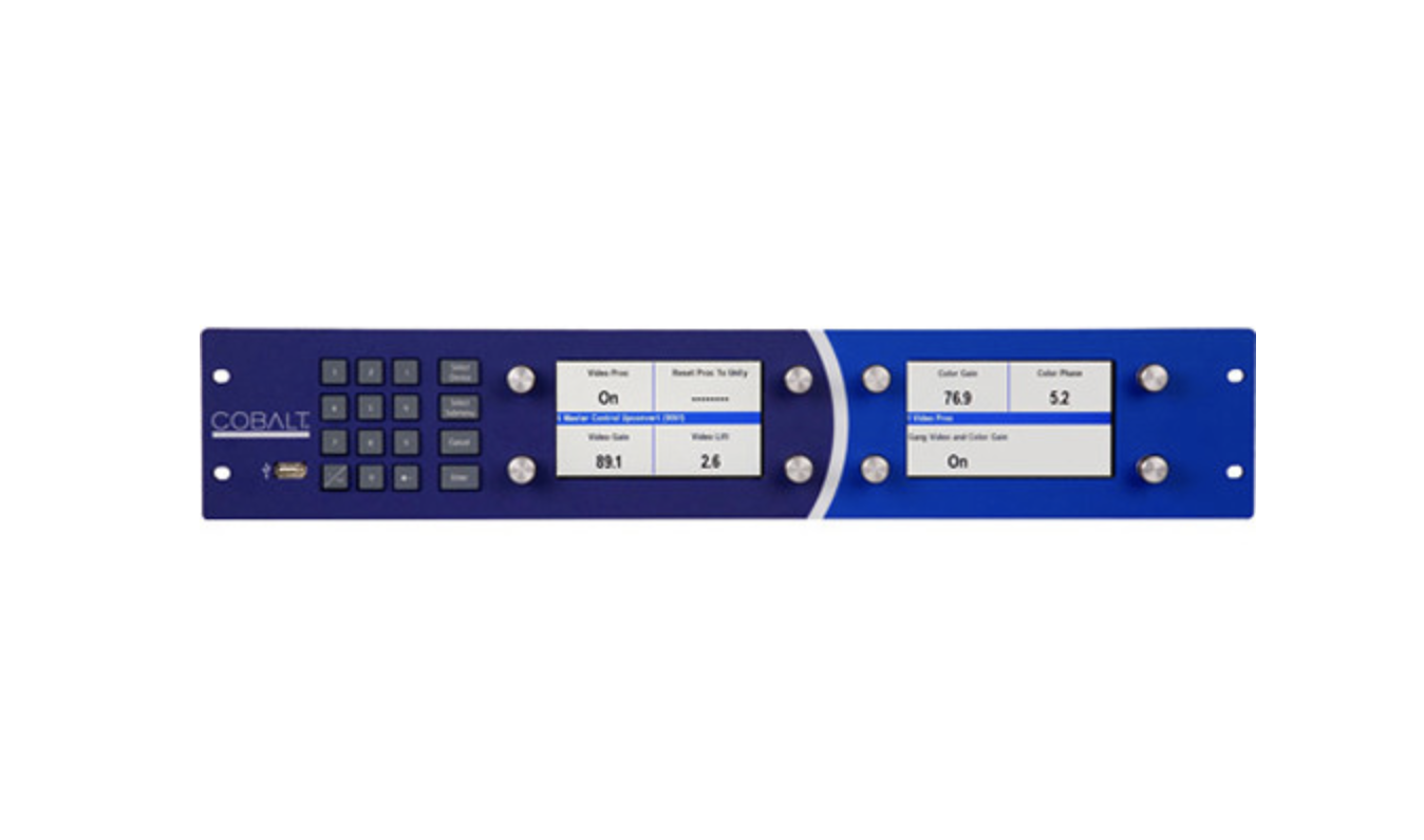 COBALT OGCP-9000 2RU Remote Control Panel for OpenGear Frame