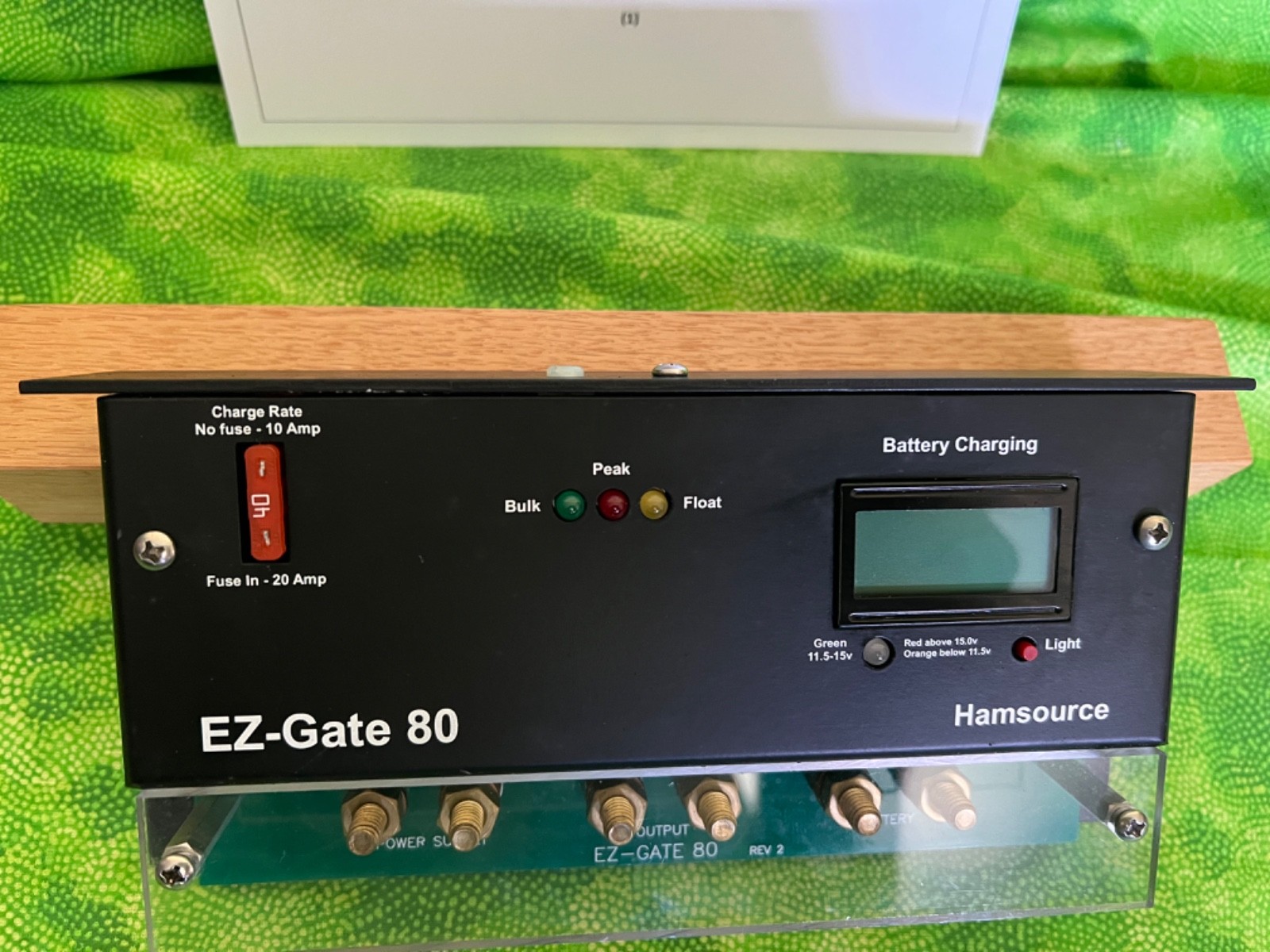 Hamsource EZ-Gate 80 Battery Backup Switch/Charger 80amp Metered - rare