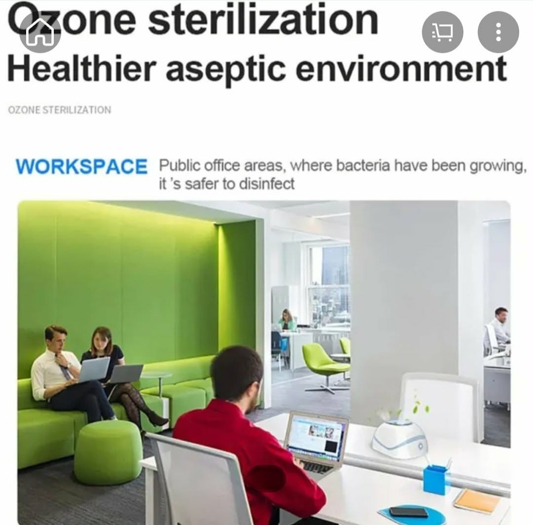 Disinfection Efficient Sterilizer, Air Purification - 99.99% Kills Bacteria and