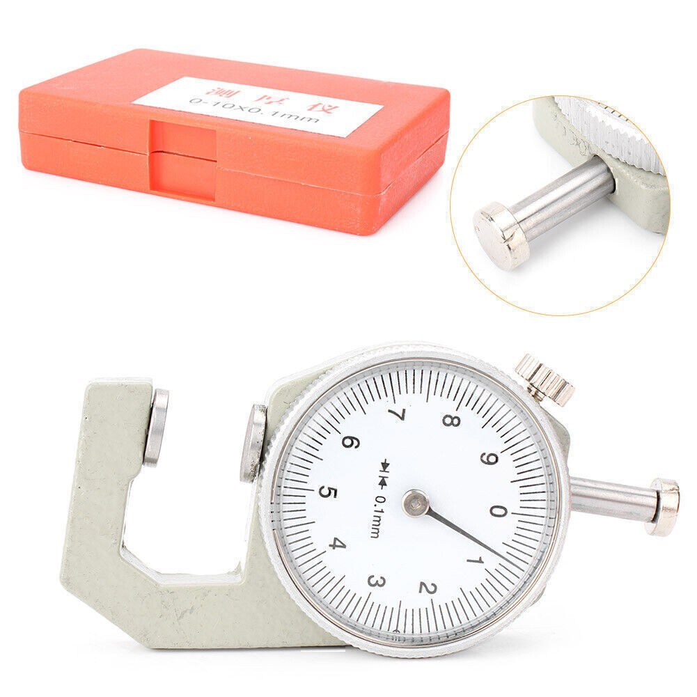 Leathercraft Thickness Gauge Craft Handmade ToolLeather/Jewelry 0-10mm Measure