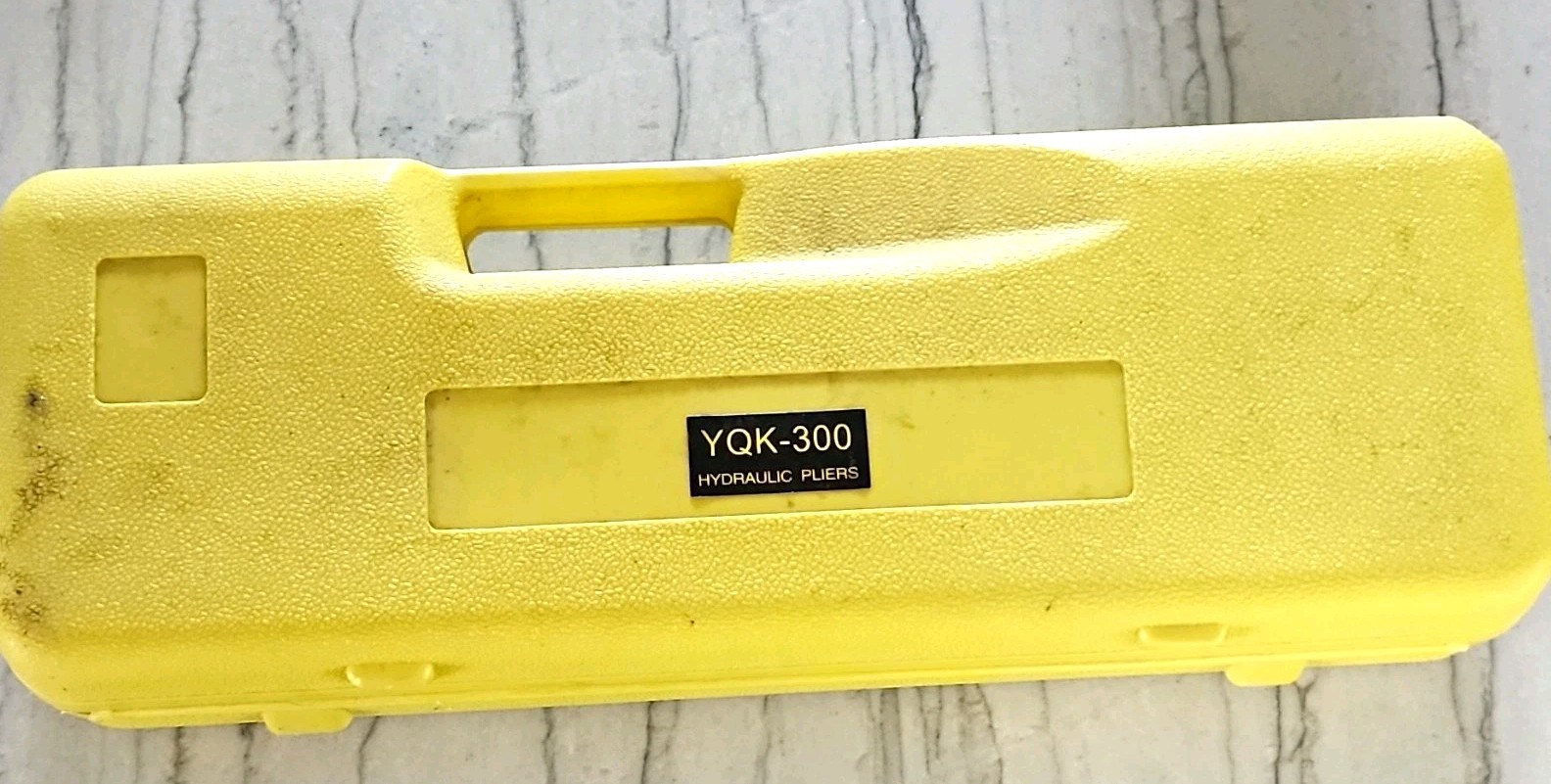 YQK-300 Hydraulic Pliers Crimper Tool with Yellow Carry Case