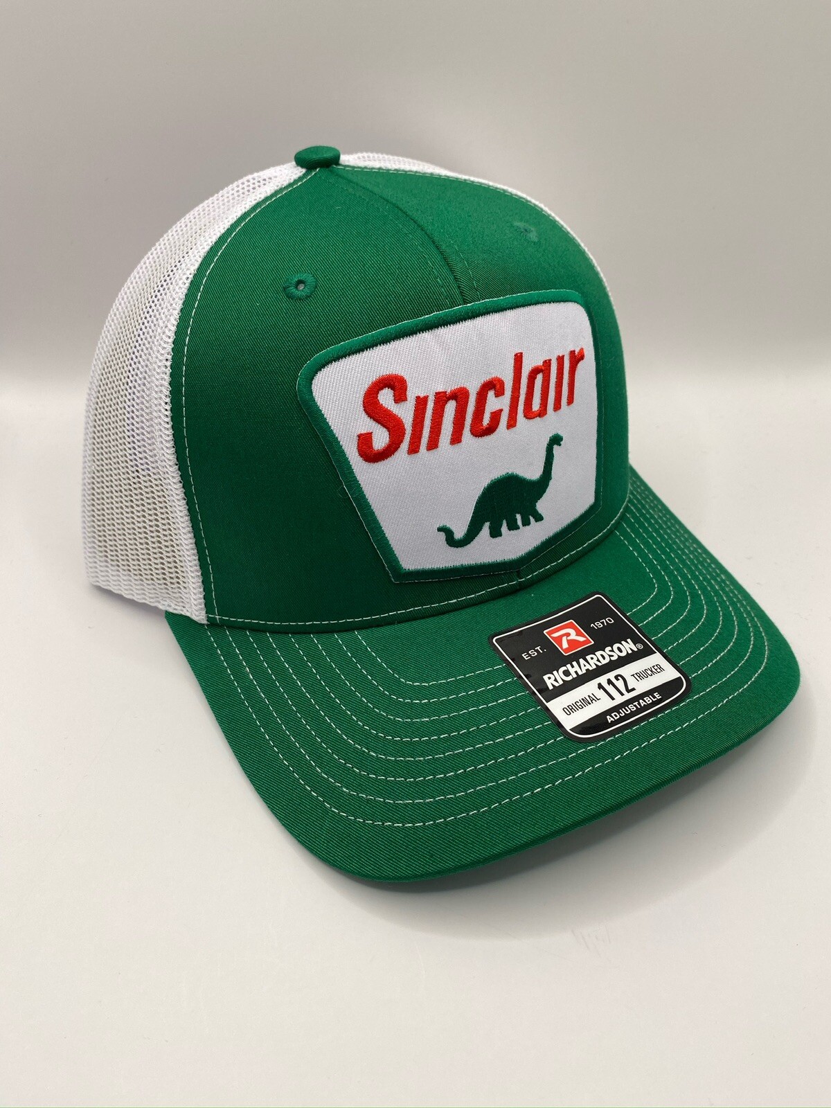Sinclair Oil Dino Trucker Hat, Richardson 112 snap-back style. New with tags!