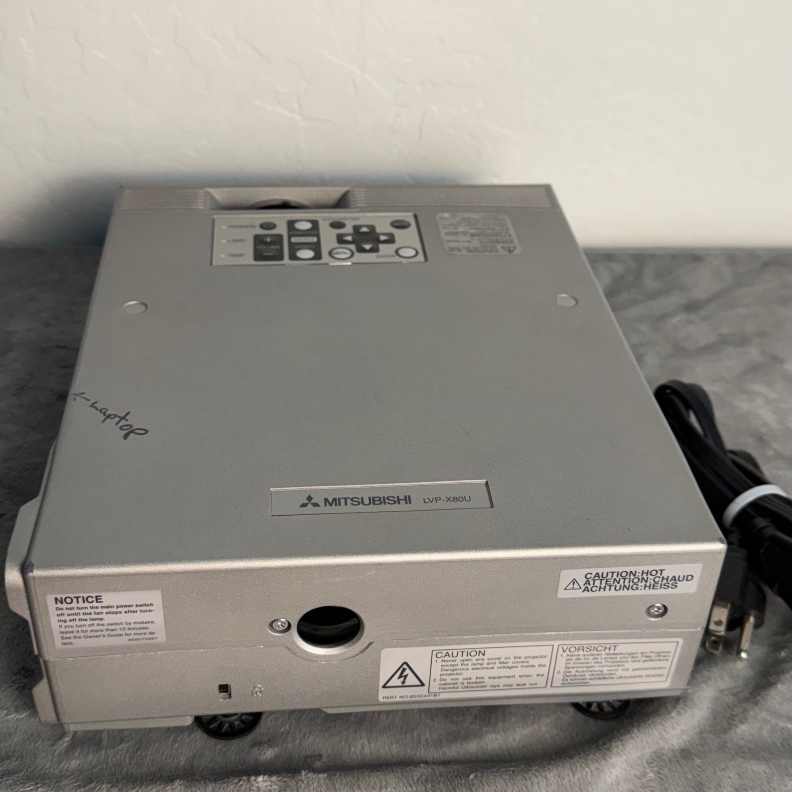 Mitsubishi LVP-X80U LCD Projector Multimedia Video Computer Tested Working