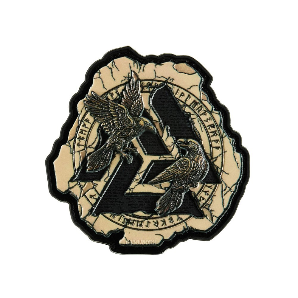WALKNUT RAVENS Ukrainian Morale Patch PVC 3D army ODIN