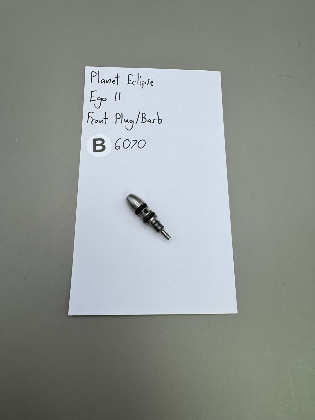 Planet Eclipse Ego 11 Front Plug/Barb