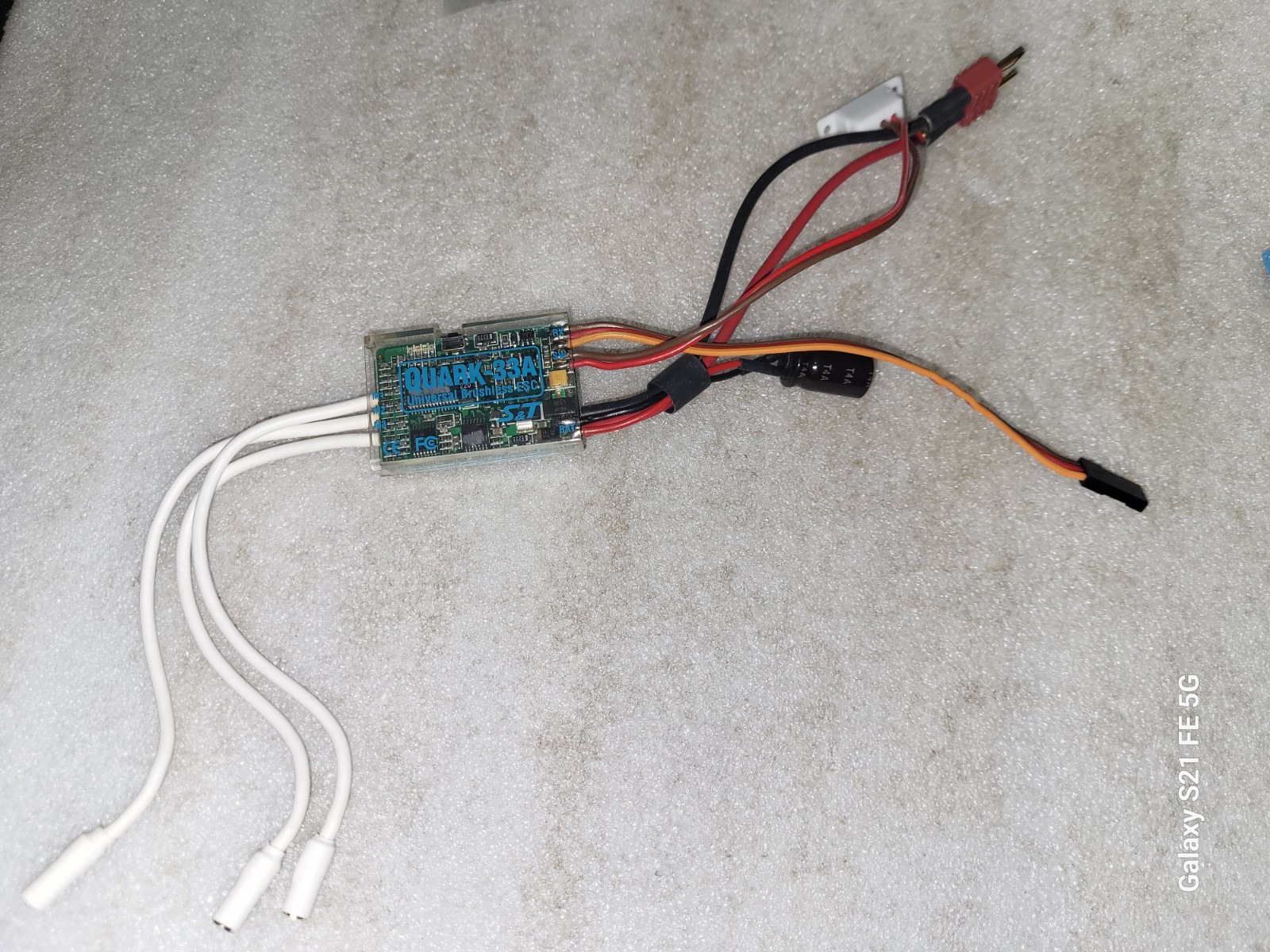 Quark 33A Universal Brushless ESC Controller with Manual