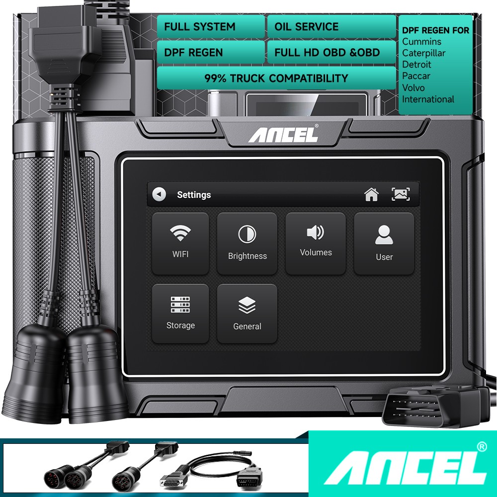 ANCEL HD3300 Pro For Volvo Diesel Heavy Duty Truck All System Diagnostic Scanner