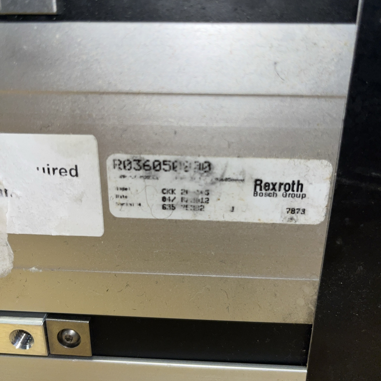 Rexroth #R03605000, New Open Box LG-2247