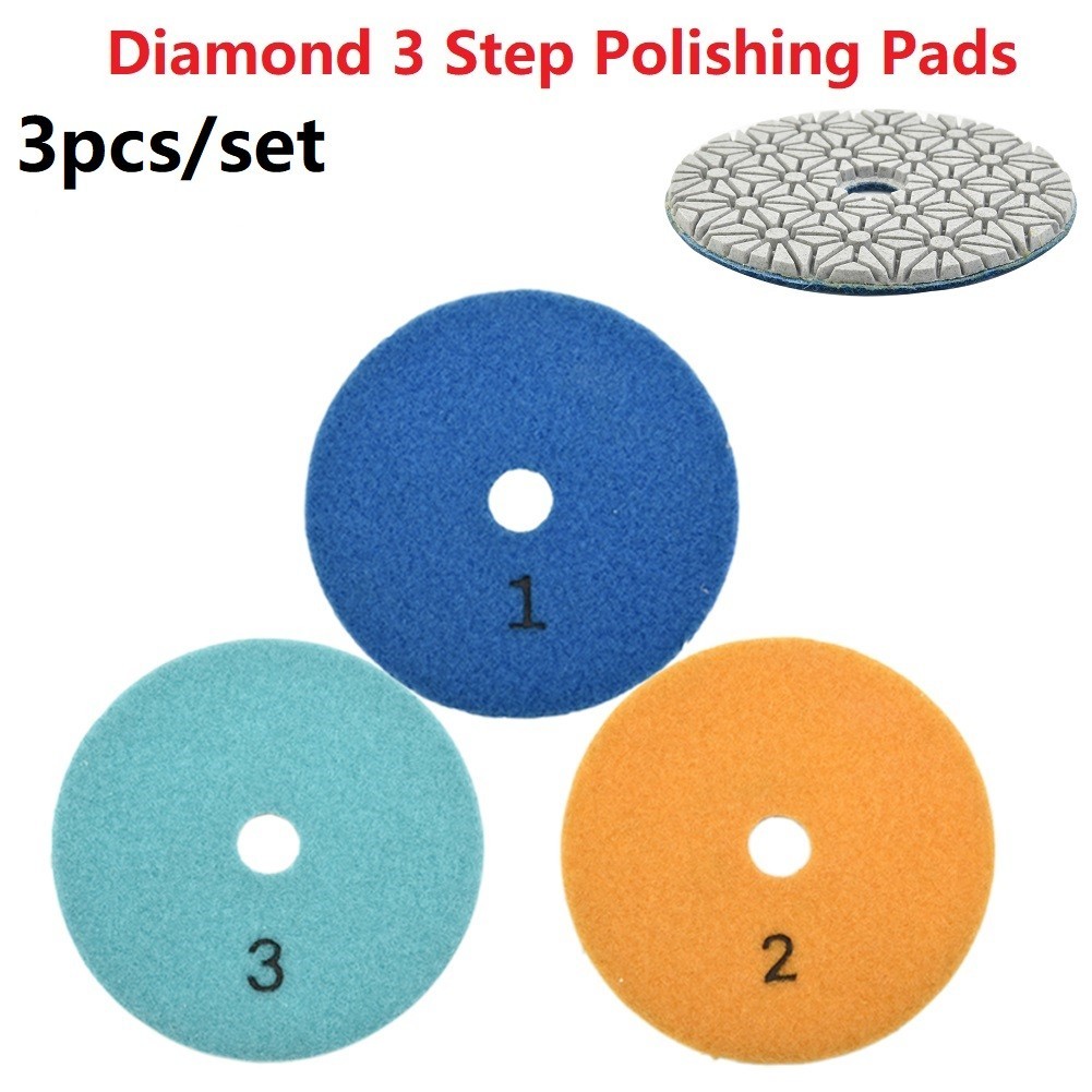 High Quality Polishing Pads Tool Practical Replacement Stone Wet/Dry 100mm