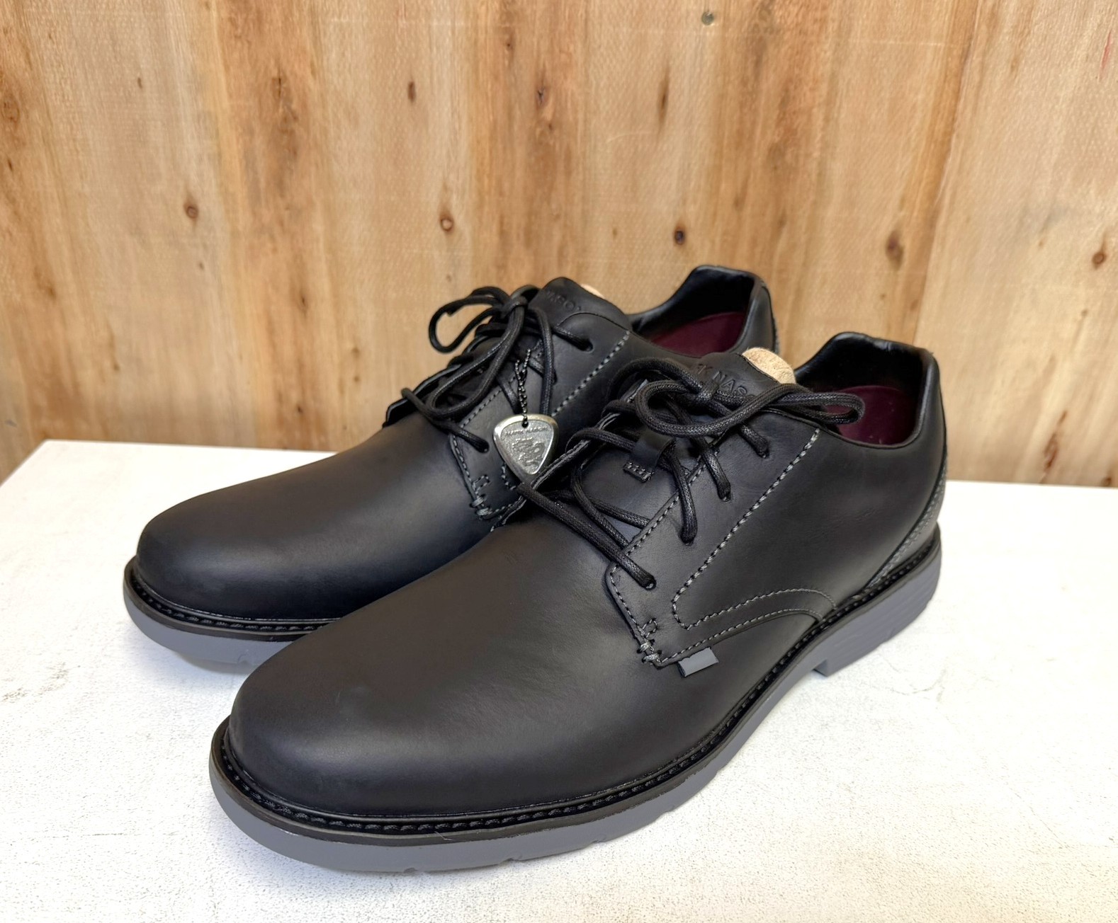 Mark Nason by Skechers Leather Oxford Shoes Men's Lite Lugg - Del 68980-BKCC (V)