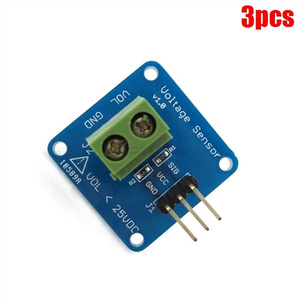 3Pcs Voltage Detector Divider For Arduino Sensor Module Dg Dc Voltage New Ic br