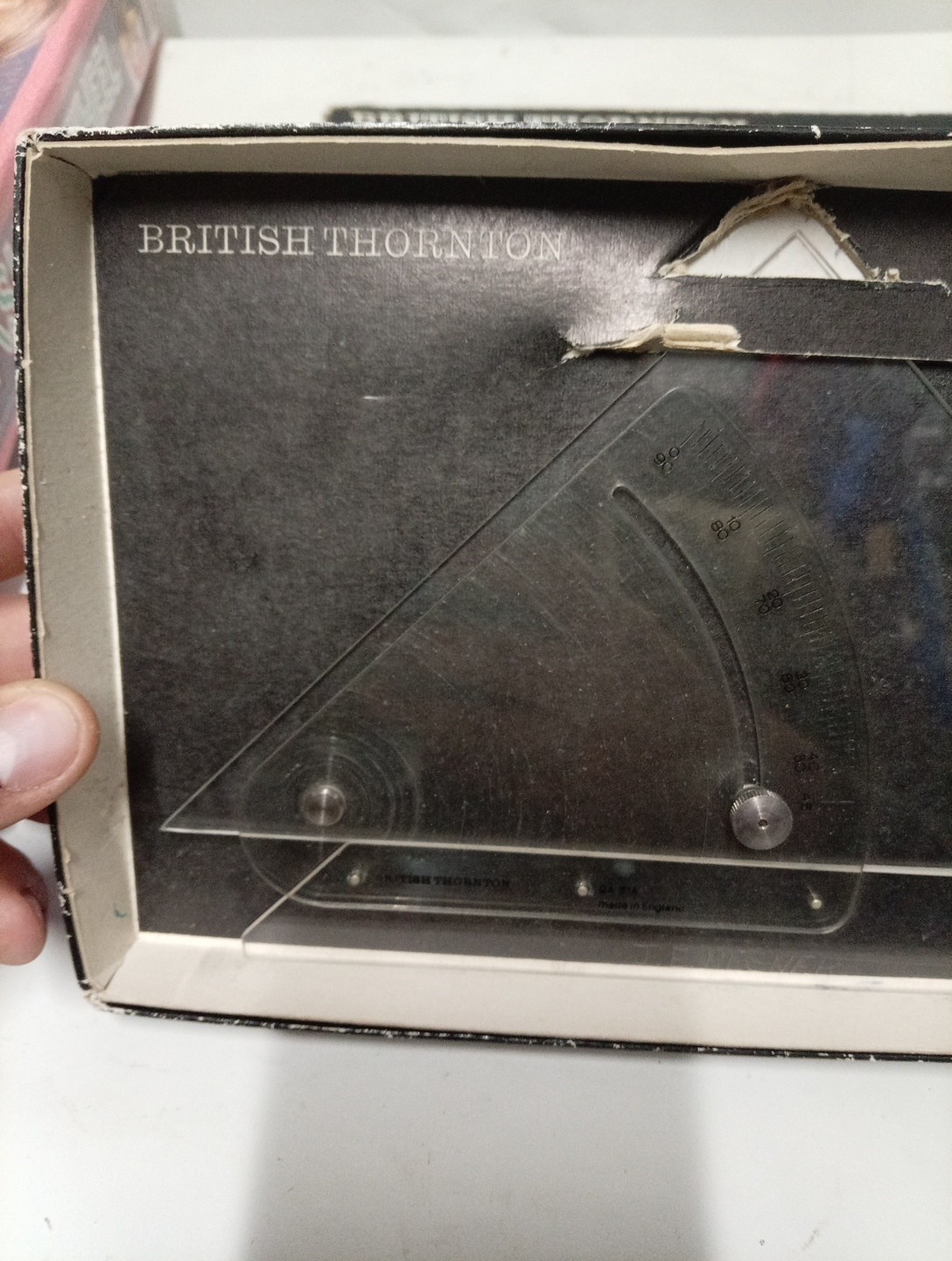 Vintage THORNTON Adjustable Set Square QA51A