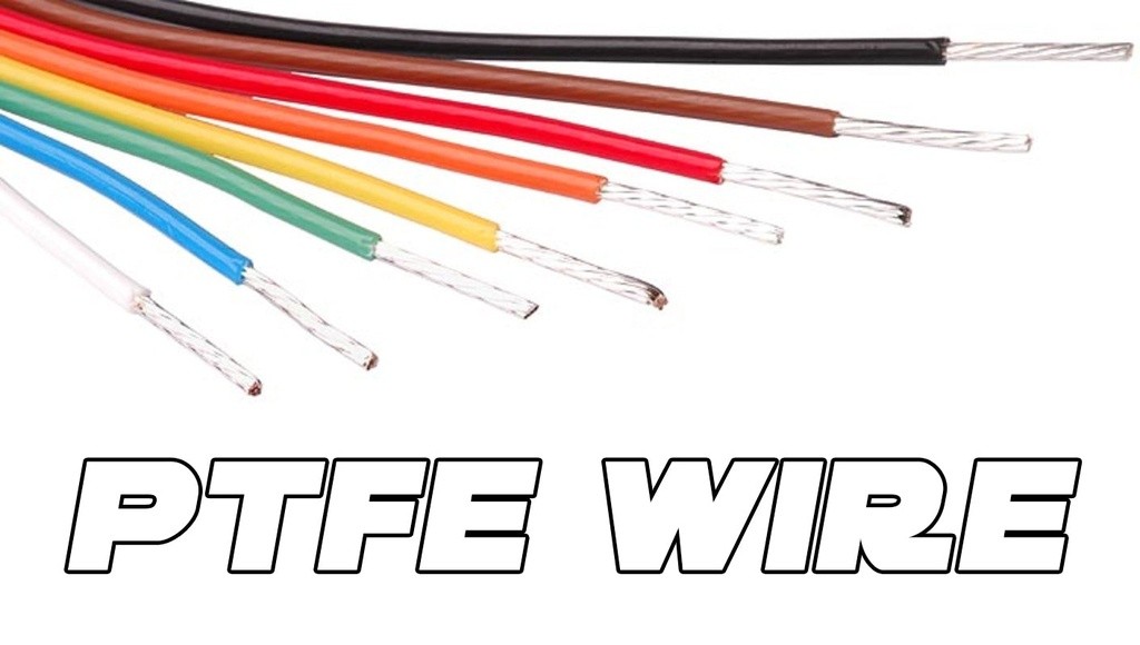 PTFE High Quality Hook Up Wire (30 AWG) Blue