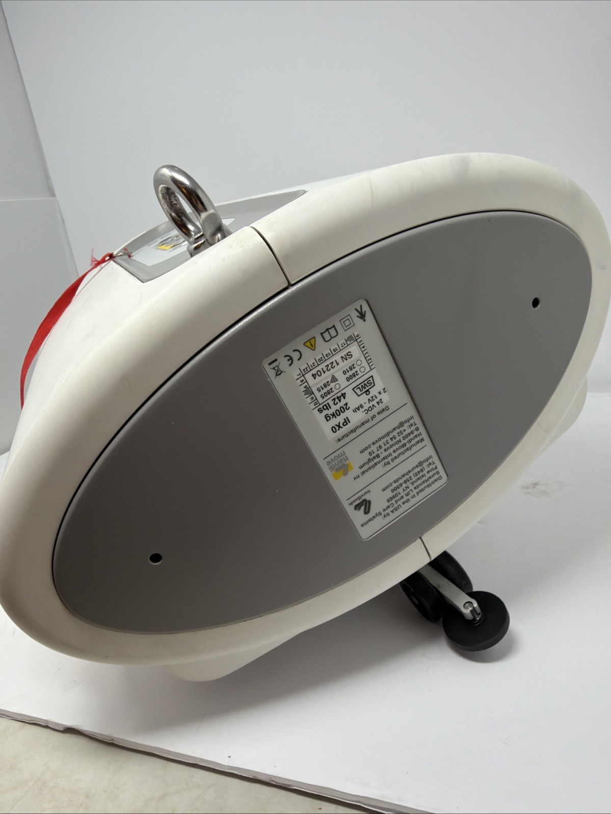 Handi Move Model 2815 Hoist Lift For Track System 442lbs