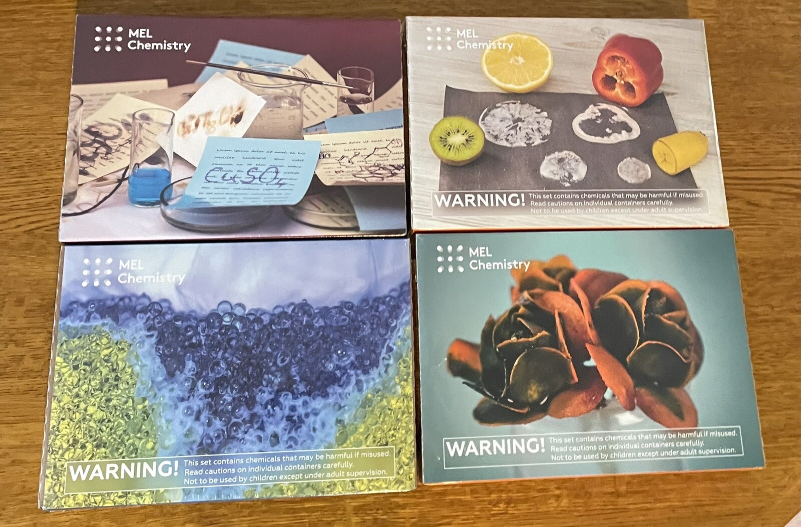 Lot Of 4: MEL Chemistry Science Kits. Brand New Sealed Ages 10+