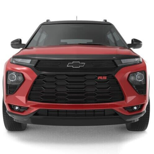 Smoke Aeroskin Hood Protector Bug Shield Deflector for 2021-26 Chevy Trailblazer