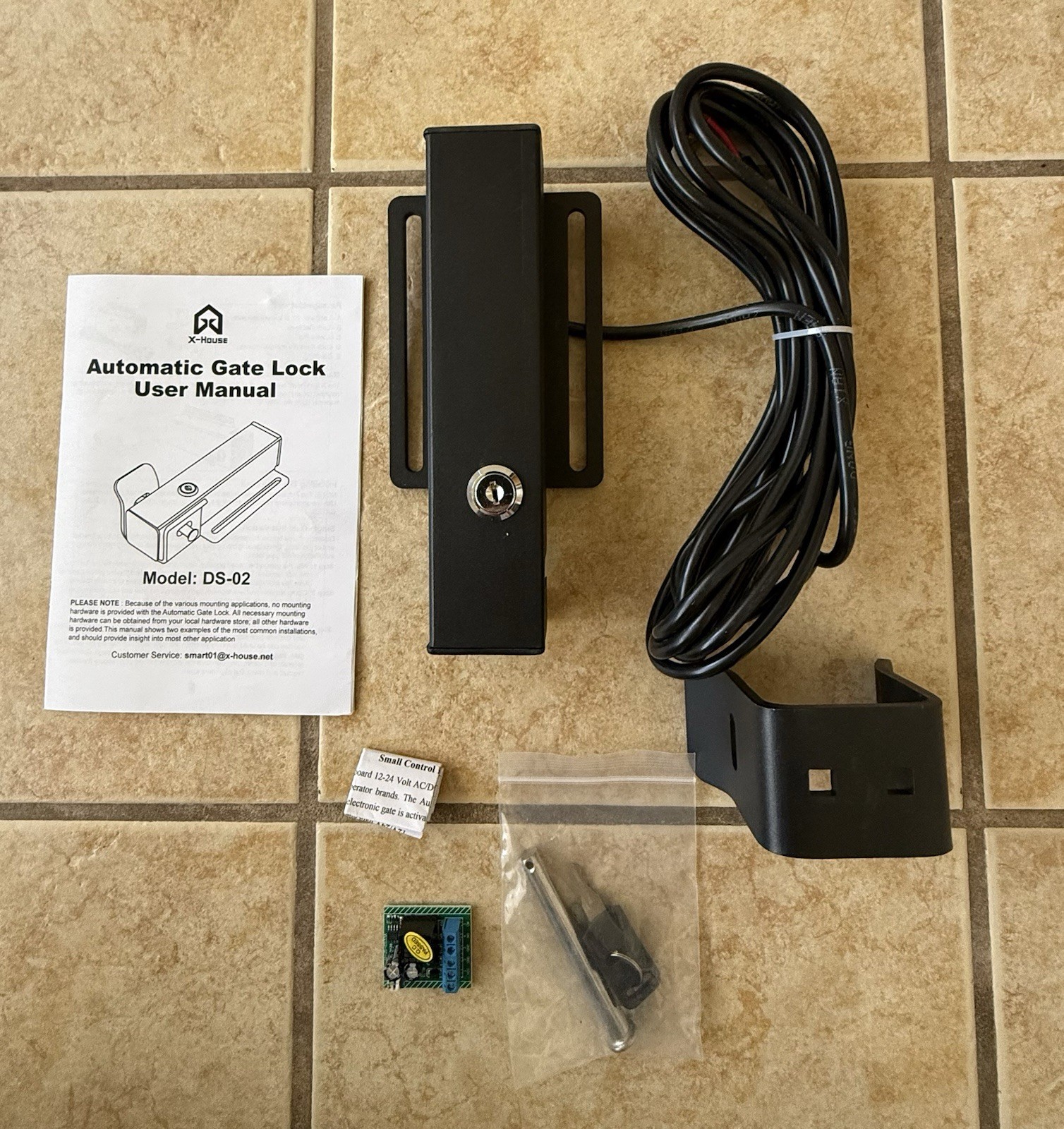 X-House Electric Gate Lock For Swing Gate Opener Automatic Gate Lock - FREE SHIP